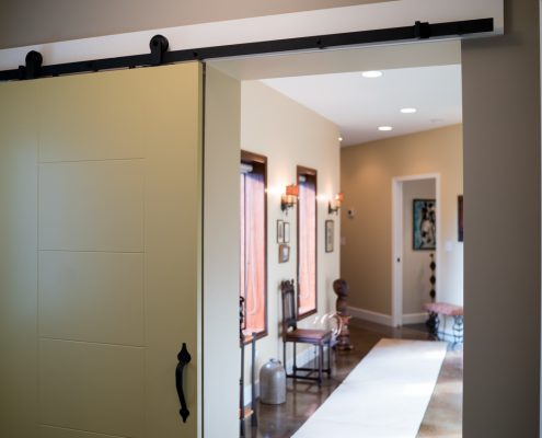 Custom Barn Doors In This Home Remodeling Project