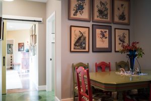 A Beautiful Dining Room In A Home Remodeling Project